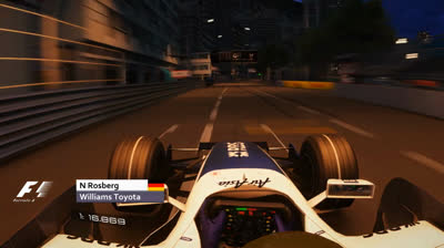 Subjetiva Nico Rosberg Williams - Monaco