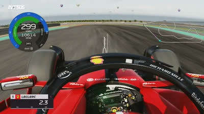 Subjetiva Charles Leclerc Ferrari - Kuwait