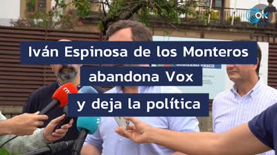 Iván Espinosa de los Monteros abandona VOX y deja la política