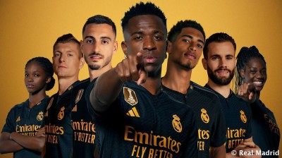 El Real Madrid presenta su tercera equipación