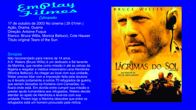 Lágrimas Do Sol (2003) # Guerra, Ação # Bruce Willis