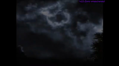 ZORRO - 22 ZORRO SMASCHERATO! (1^serie tv)