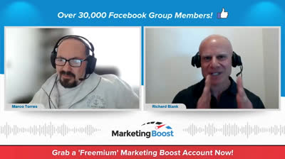 Marketing Boost Solutions show by Captain Marco Torres. Smooth sailing telesales with Richard Blank.