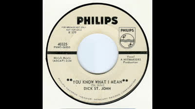 DICK ST, JOHN (1965) - YOU KNOW WHAT I MEAN