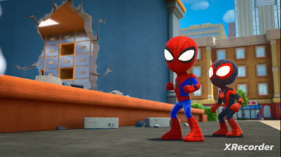 Spidey y sus Sorprendentes Amigos || T03-E23: (Robo Arañas/Gatito Dientes de Sable)