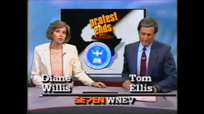 WNEV The New England News 11PM open - April 11, 1986