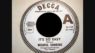 Wishful Thinking (1968) - It's So Easy