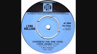 Lynn Holland (1970) - Concerto For One Voice (Once Again)