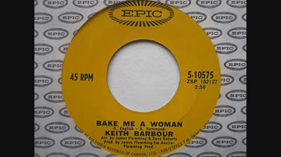 Keith Barbour (1970) - Bake Me A Woman